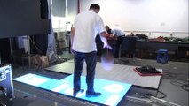 [www.gluxled.com] Glux SEfl Stage Floor Rental LED Display Screens Impact Ability Test