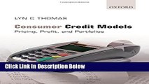 [PDF] Consumer Credit Models: Pricing, Profit and Portfolios [Full Ebook]