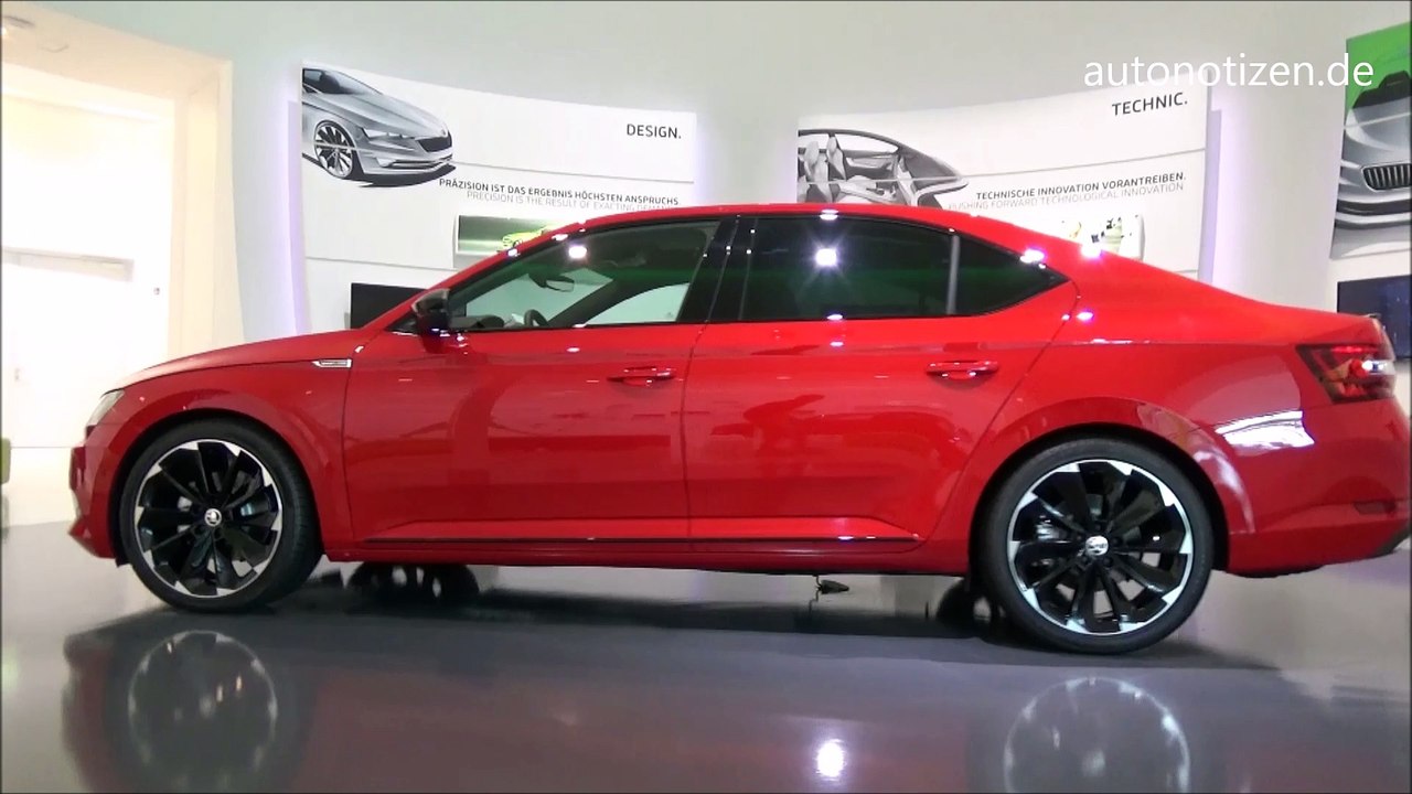 Skoda Superb SportLine Sitzprobe