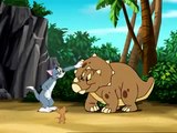 Tom and Jerry Two growing dinosaurs