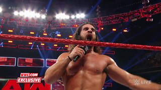 Seth Rollins addresses Finn Bálors SummerSlam injury Aug. 22, 2016