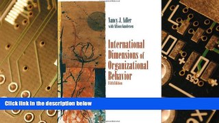 Big Deals  International Dimensions of Organizational Behavior  Free Full Read Best Seller