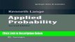 Download Applied Probability (Springer Texts in Statistics) Ebook Online
