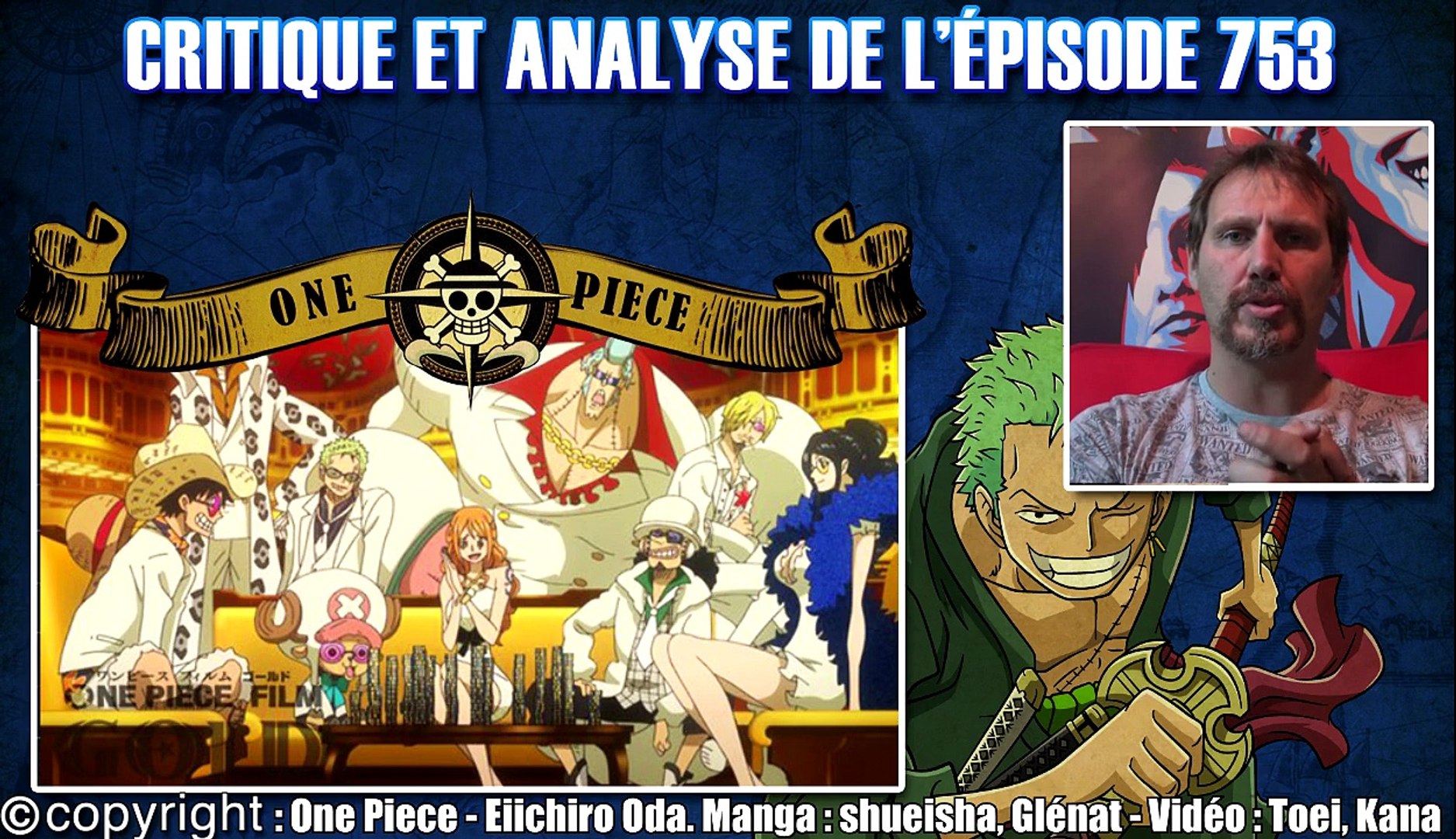 Review One Piece 753 Episode Critique Analyse L Attaque De Zoro Et Les Reference De Zou Video Dailymotion
