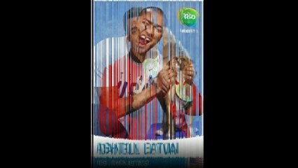 Team USA Olympians Posing With Puppies-Team USA Olympians