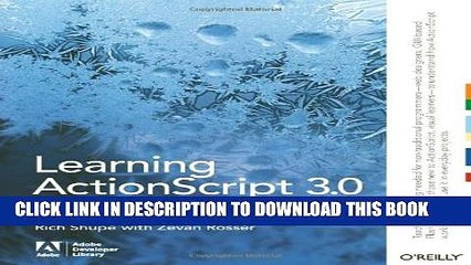 [Read PDF] Learning ActionScript 3.0: A Beginner s Guide Ebook Free