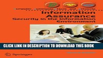[Read PDF] Information Assurance: Security in the Information Environment (Computer Communications