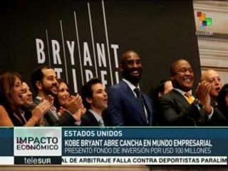 Ex astro Kobe Bryant invertirá en medios masivos 100 millones USD