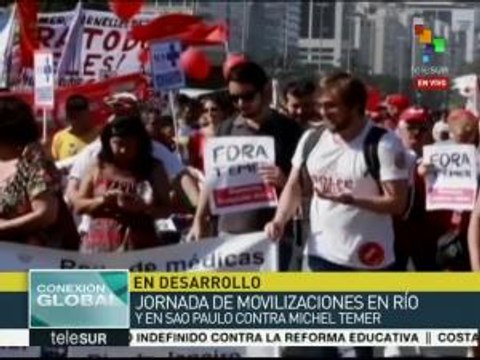 Denuncian brasileños que unos cuantos senadores impondrán impeachment