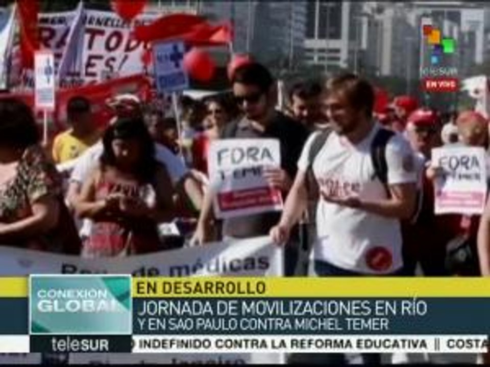 Denuncian brasileños que unos cuantos senadores impondrán impeachment