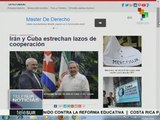 Ministro de Exteriores de Irán inició en Cuba su gira por AL