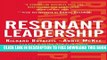 New Book Resonant Leadership: Renewing Yourself and Connecting with Others Through Mindfulness,