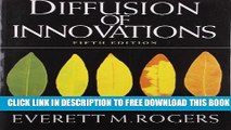 New Book Diffusion of Innovations, 5th Edition