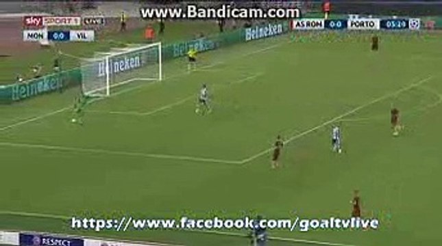 Edin Dzeko Incredible Speed RUN - A.S Roma vs FC Porto - 23/08/2016