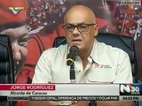 Jorge Rodríguez urgió remover de su cargo a funcionarios públicos que firmaron por el revocatorio