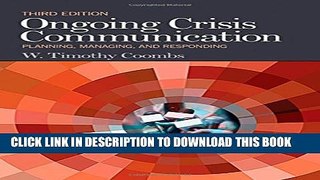 Collection Book Ongoing Crisis Communication: Planning, Managing, and Responding