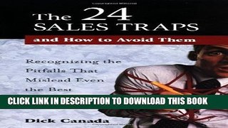 New Book The 24 Sales Traps and How to Avoid Them: Recognizing the Pitfalls That Mislead Even the