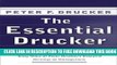 Collection Book The Essential Drucker: In One Volume the Best of Sixty Years of Peter Drucker s