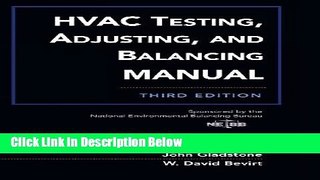 [PDF] HVAC Testing, Adjusting, and Balancing Field Manual Book Online