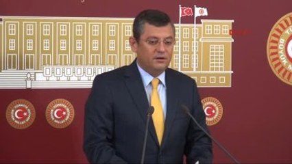 CHP'li Özel, Meclis'te Düzenlediği Basın Toplantısında Konuştu 1