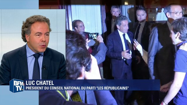 Luc Chatel: Nicolas Sarkozy est detérminé, extrêmement posé, très calme