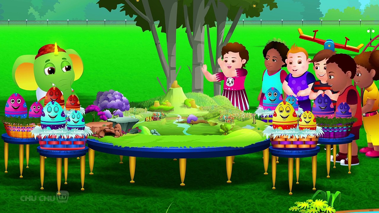 Surprise Eggs Wildlife Toys   Learn Baby Wild Animals & Animal Sounds   ChuChu TV Surprise for Kids