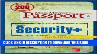 [New] Mike Meyers  CompTIA Security+ Certification Passport, Fourth Edition  (Exam SY0-401) (Mike