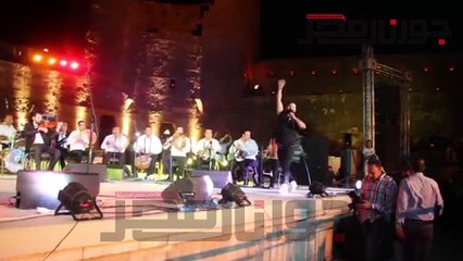 أحمد سعد يشعل مسرح القلعة بحضور جماهيري ضخم !