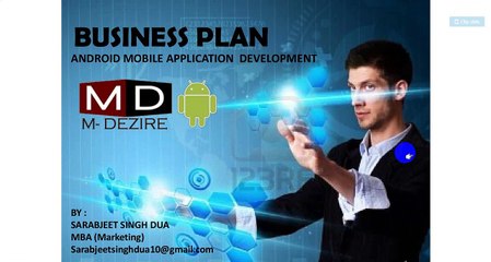 Business plan | Mobile Application Development 2016
