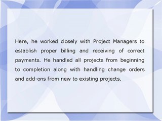 Scott Riker Handled A Wide Range Of Tasks At Team Construction Inc., NJ