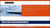 [PDF] CAIA Level II: Advanced Core Topics in Alternative Investments Ebook Online