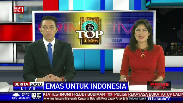 Tiba di Tanah Air, Owi-Butet Disambut Meriah