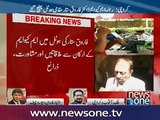 Bureau chief NewsONE Imtiaz Faran talks over Farooq Sattar presser