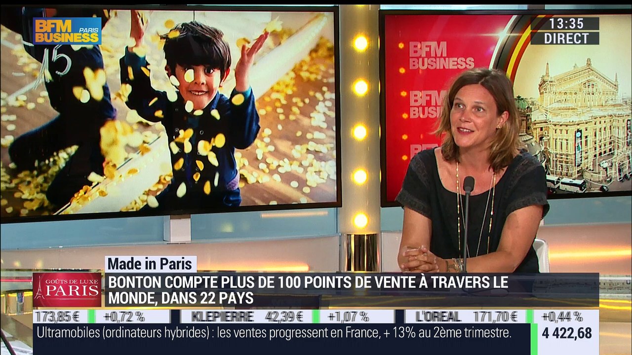 Made in Paris de Bonton, la marque de prêt-à-porter pour enfants - 23/08