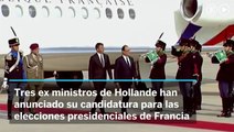 Tres ex ministros de Hollande se presentan a las elecciones