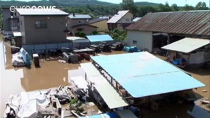 El tifón Mindulle llega a la isla nipona de Hokkaido