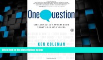 Big Deals  One Question: Life-Changing Answers from Today s Leading Voices  Free Full Read Most