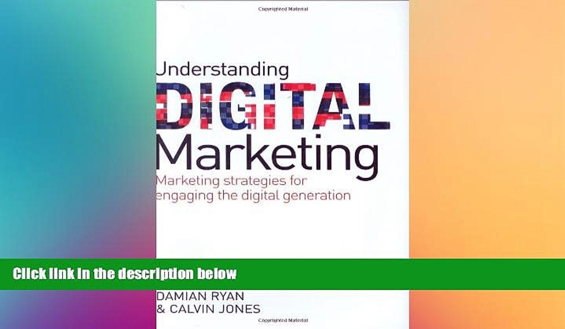 ⁣READ book  Understanding Digital Marketing: Marketing Strategies for Engaging the Digital