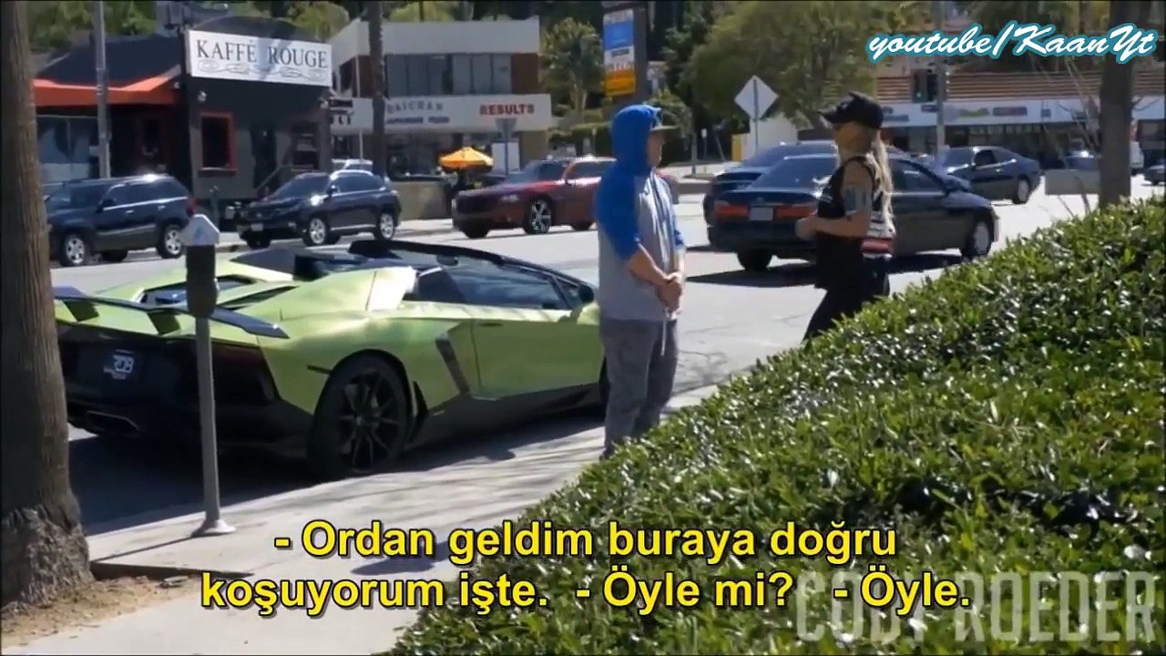 Lamborghini Aventador ile Kız Tavlamak! (Türkçe Altyazı)