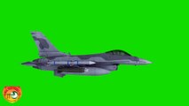 F-16 Fighter Jet Green Screen Video Free for Editing