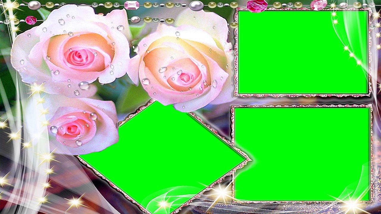 Nice Photo Frame Green Screen Video Free for Editing (16)