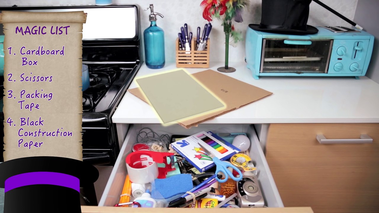 Spinning Head Trick   JUNK DRAWER MAGIC