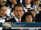 Pdte. de México condiciona diálogo de la reforma educativa con la CNTE