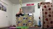 Tiny Kid Gymnast Shows Off Incredible Strength