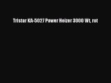 Tristar KA-5027 Power Heizer 3000 Wt rot