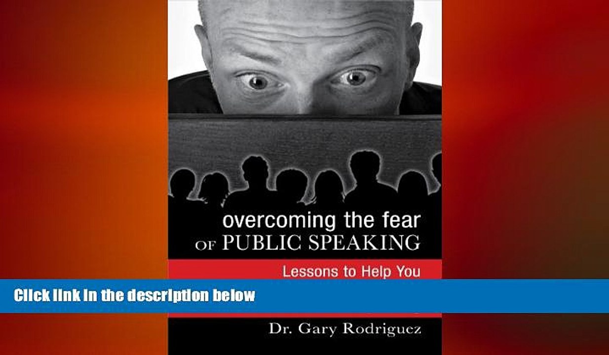 READ book  Overcoming the Fear of Public Speaking  FREE BOOOK ONLINE