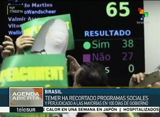 Denuncian en brasil que pdte. interino gobierna con retrocesos