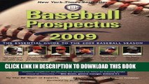 New Book Baseball Prospectus 2009: The Essential Guide to the 2009 Baseball Season