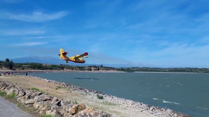 Ils frôlent la mort après le passage d'un canadair à quelques centimètres près