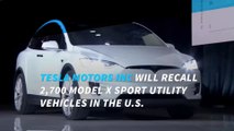 Tesla Recalls Cars